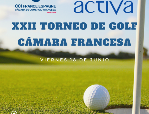 Laboratoires Activa, el patrocinador oficial del XXII torneo de golf de la cámara de comercio francesa de Barcelona.