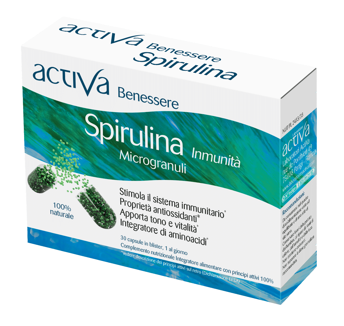 Benessere Spirulina